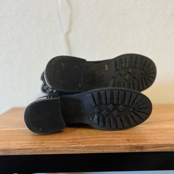 VINCE CAMUTO•Chunky”Moto boots" - Picture 3 of 6